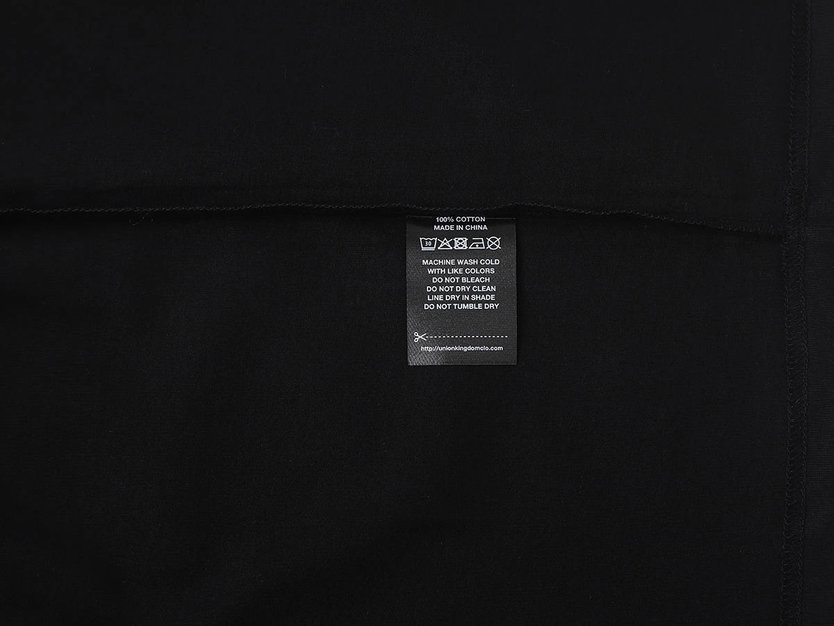 280 GSM LOOSE FIT 'BLACK' T-SHIRT
