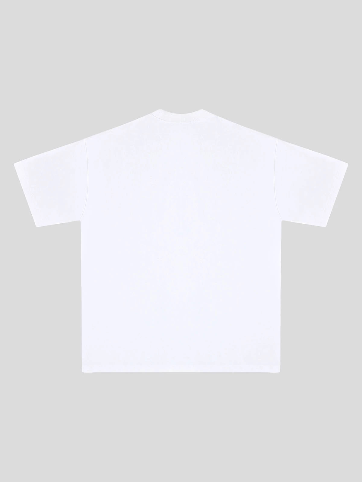220 GSM LOOSE FIT 'WHITE' T-SHIRT