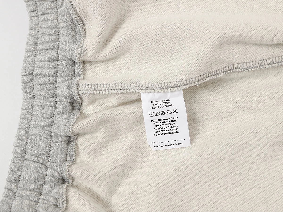 360 GSM CLOUD FEELING 'LIGHT FLOWER GRAY' SHORTS