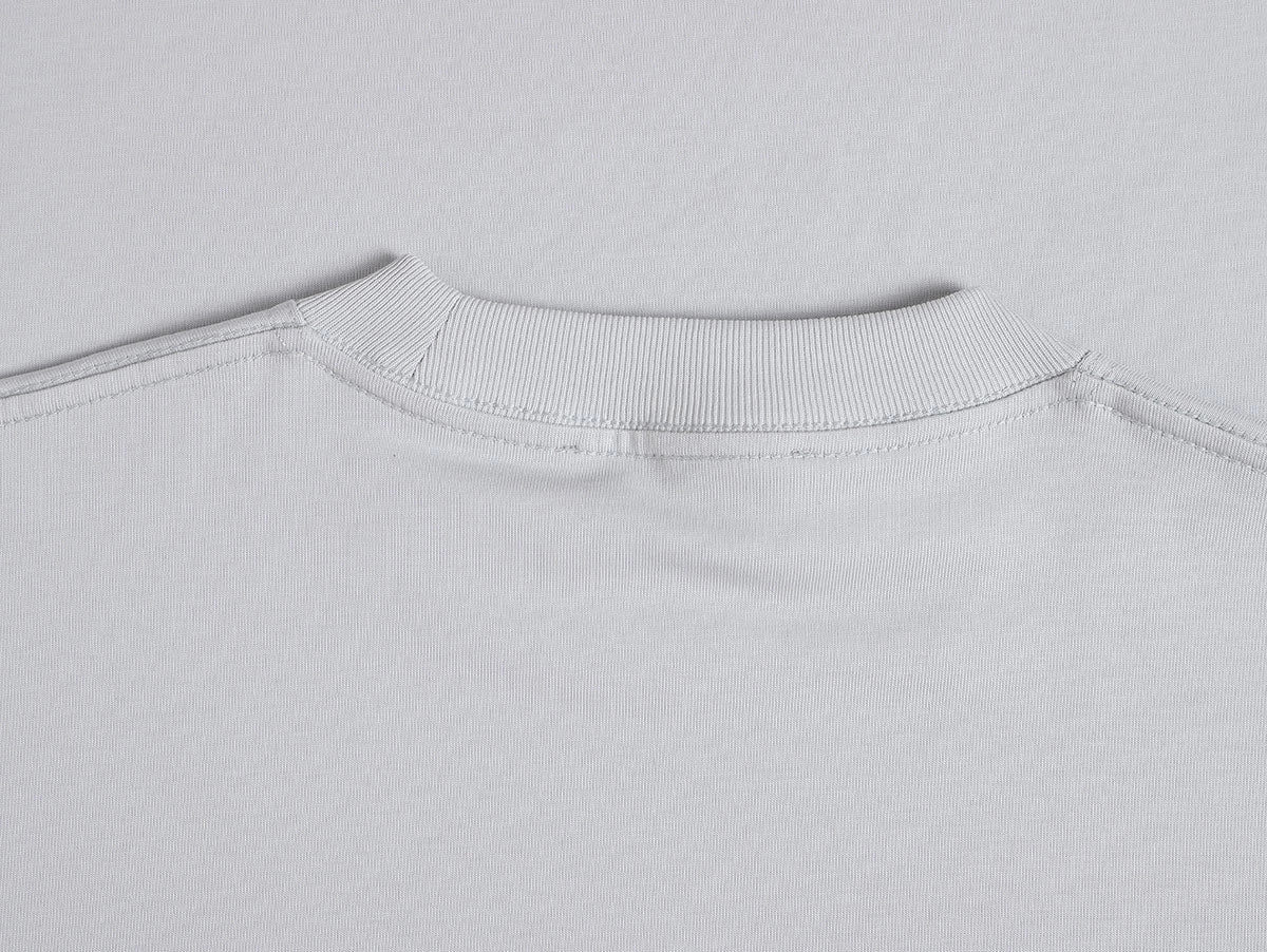 320 GSM LOOSE FIT 'MOON GRAY' T-SHIRT