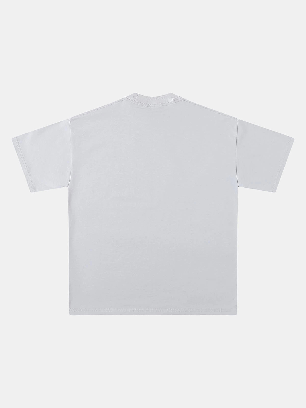 320 GSM LOOSE FIT 'MOON GRAY' T-SHIRT