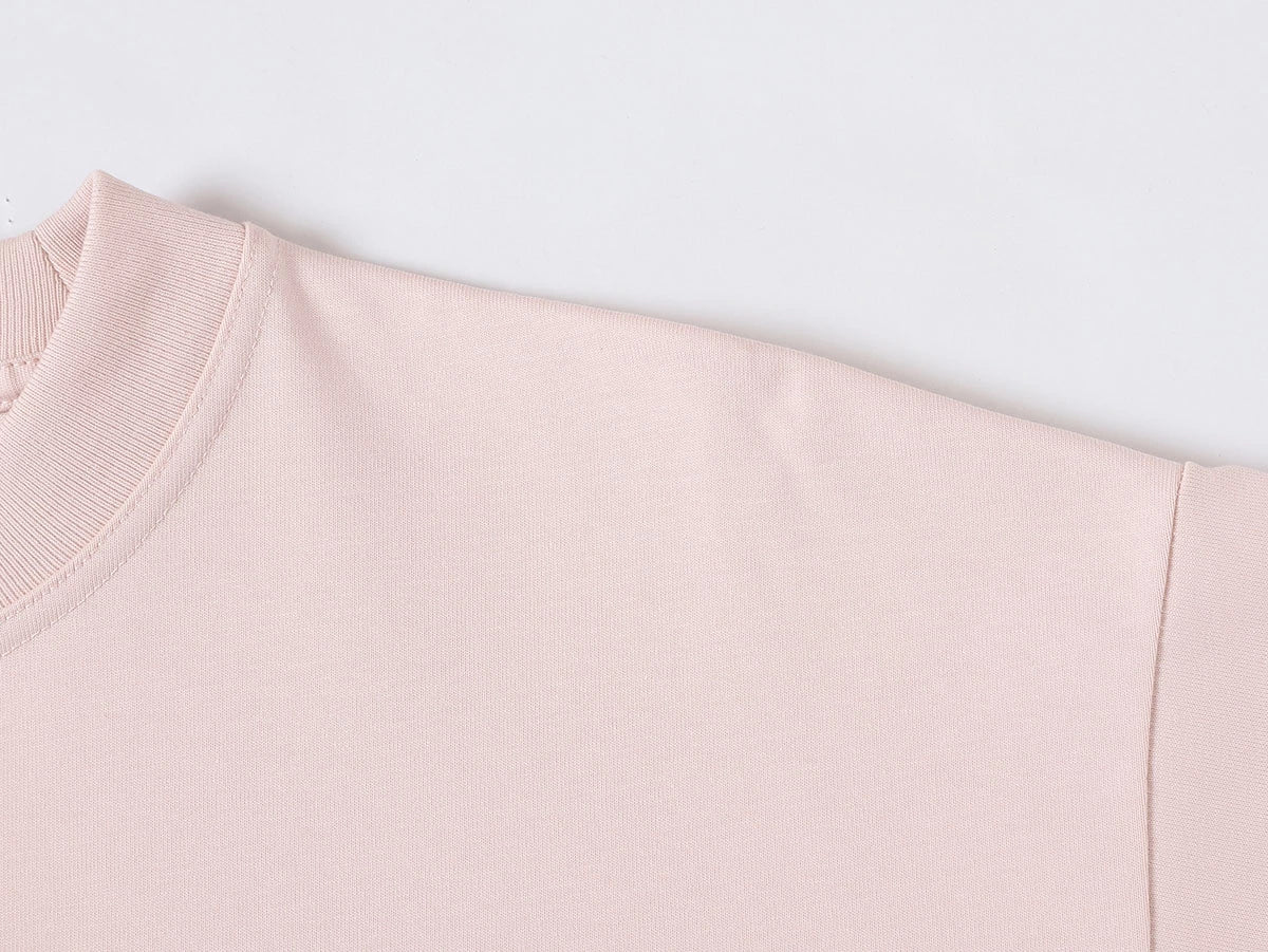 320 GSM LOOSE FIT 'LIGHT PINK' T-SHIRT