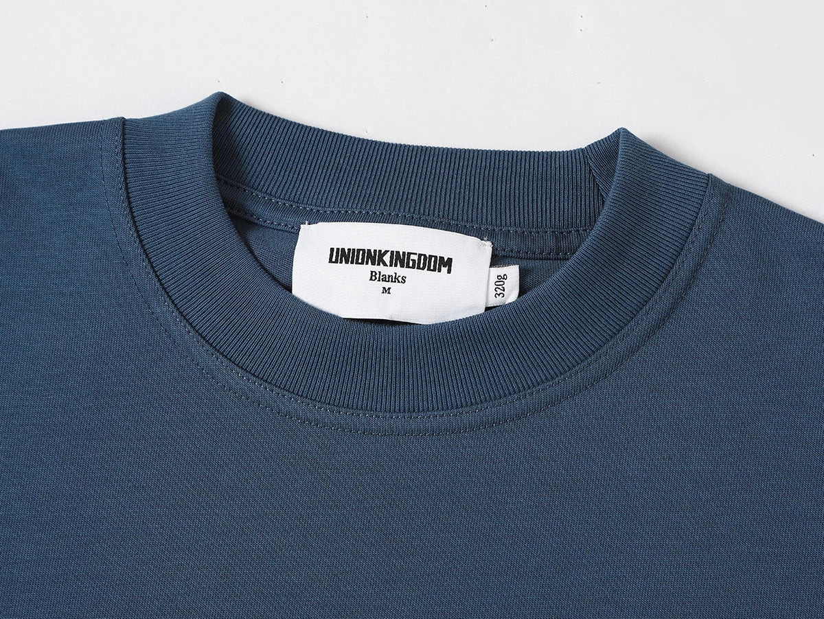 320 GSM LOOSE FIT 'PRUSSIAN BLUE' T-SHIRT