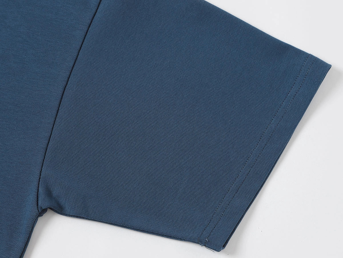 320 GSM LOOSE FIT 'PRUSSIAN BLUE' T-SHIRT