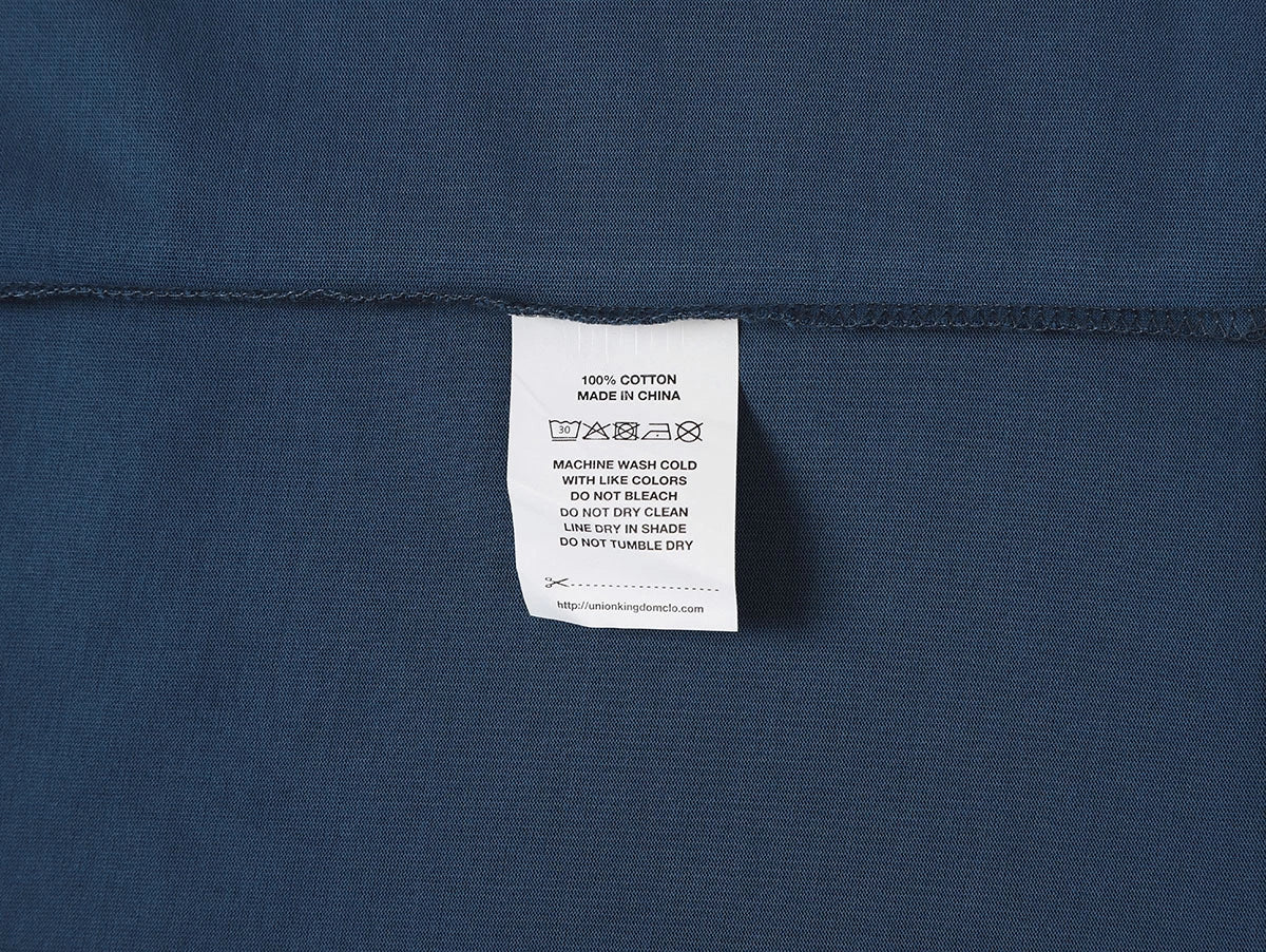 320 GSM LOOSE FIT 'PRUSSIAN BLUE' T-SHIRT