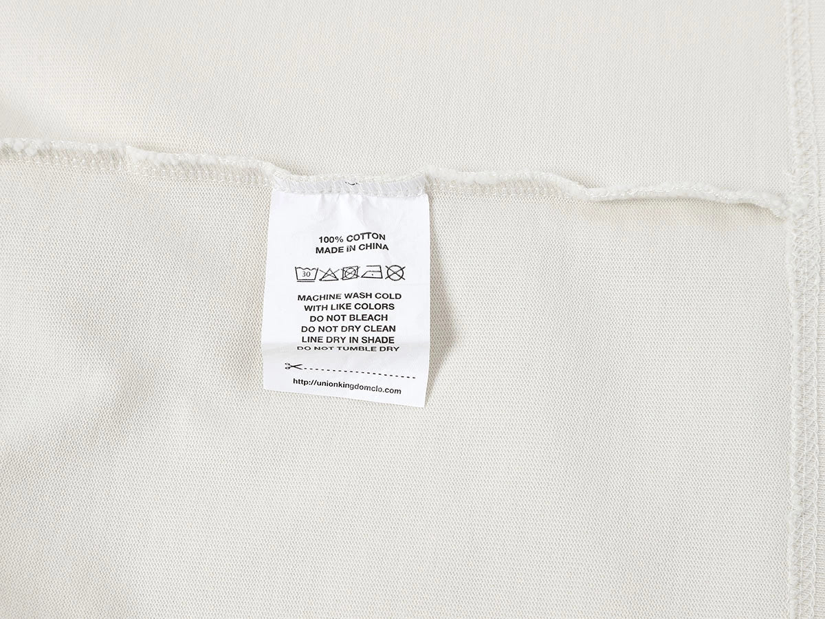 400 GSM BOXY CROPPED FIT 'OFF WHITE' T-SHIRT