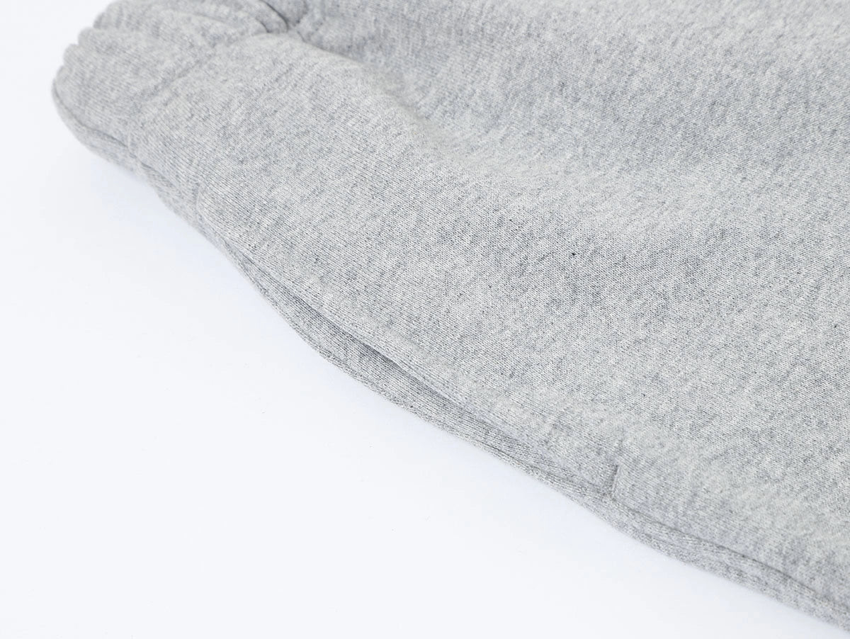 420 GSM STRAIGHT 'FLOWER GRAY' SWEATPANTS