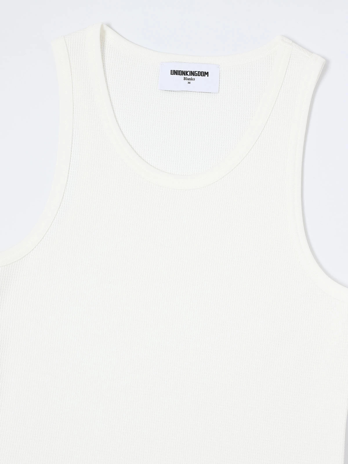360 GSM WAFFLE WEAVE 'WHITE' TANK