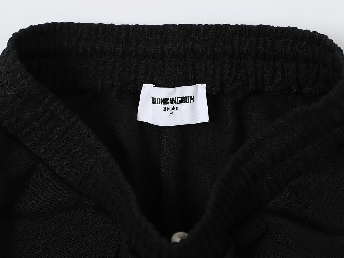 520 GSM COZEY BAGGY 'BLACK' SHORTS