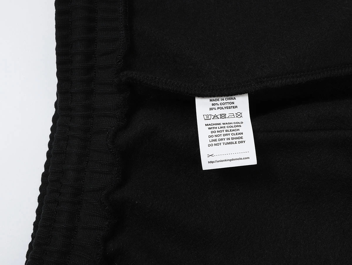 520 GSM COZEY BAGGY 'BLACK' SHORTS