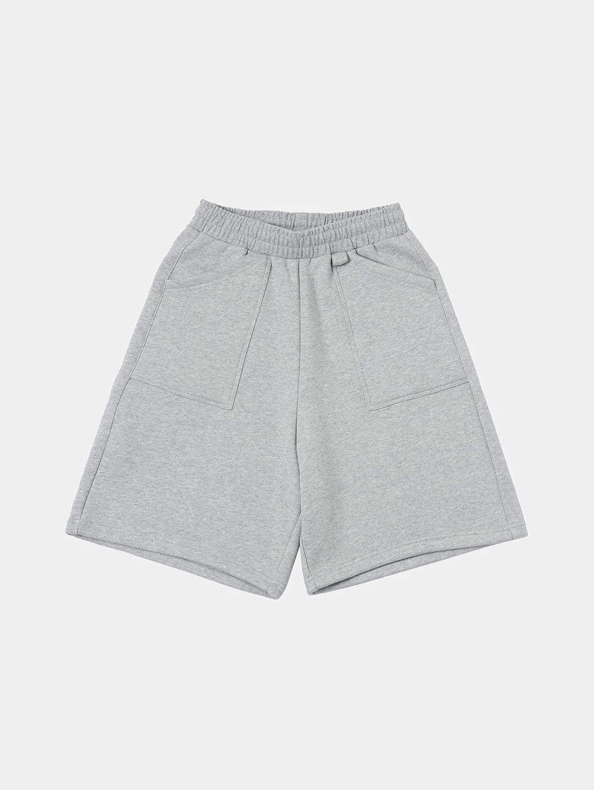 520 GSM COZEY BAGGY 'FLOWER GRAY' SHORTS