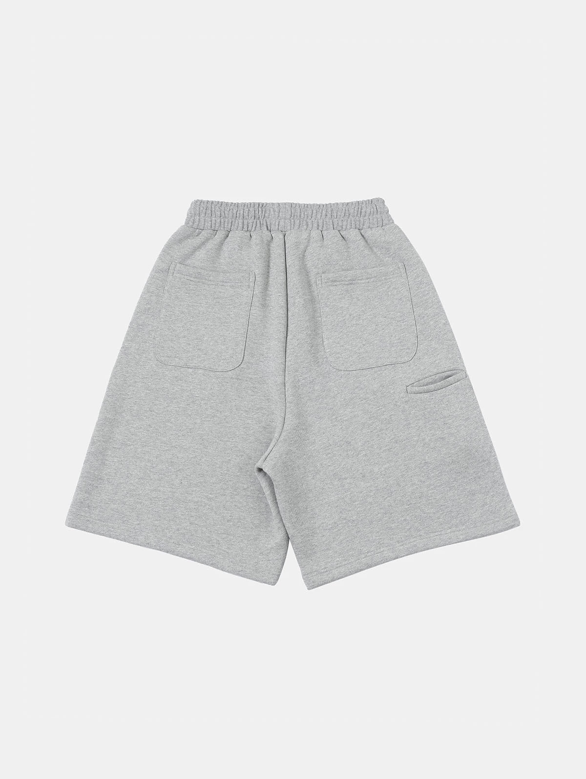 520 GSM COZEY BAGGY 'FLOWER GRAY' SHORTS