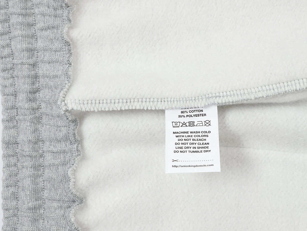 520 GSM COZEY BAGGY 'FLOWER GRAY' SHORTS