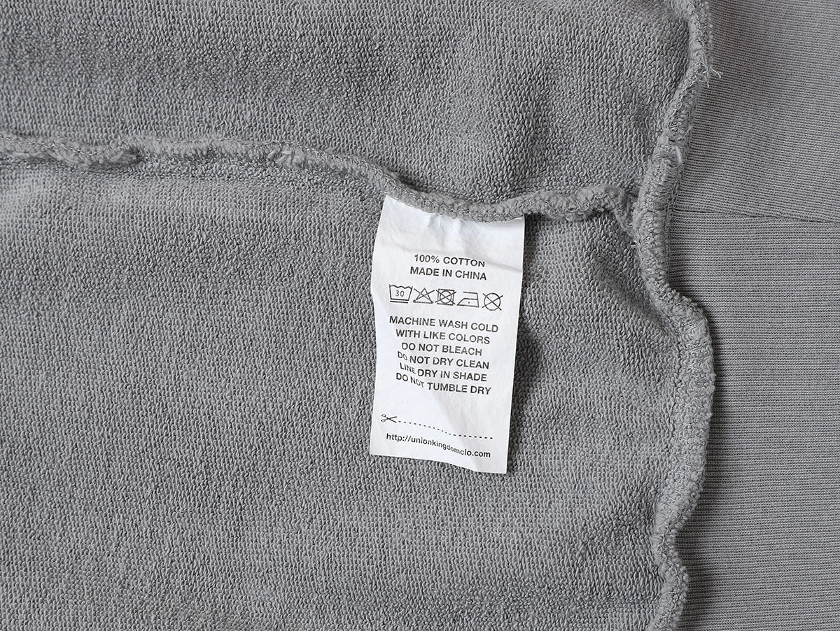 420 GSM CROPPED FIT 'SLIVER GRAY' HOODIE