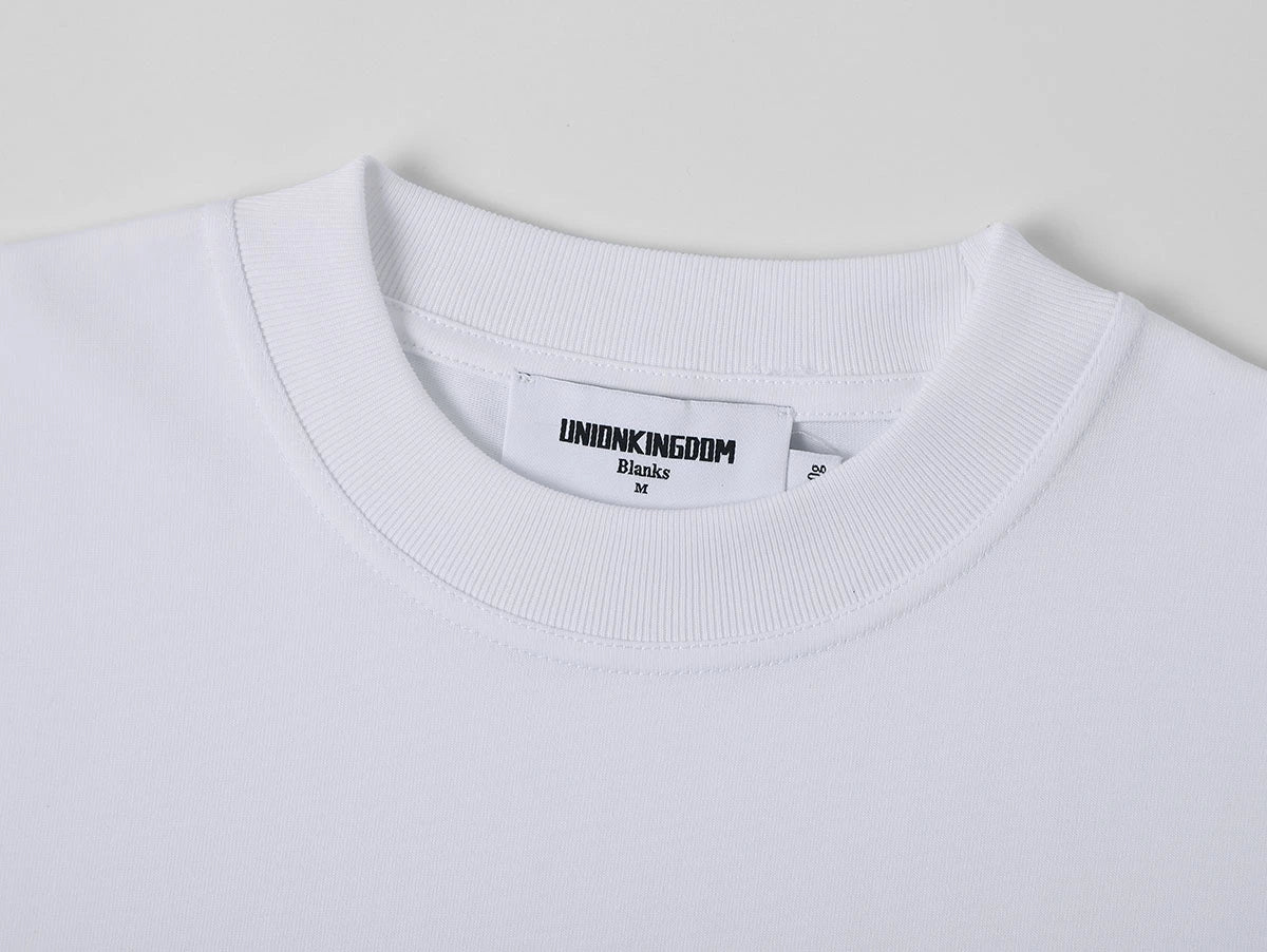 220 GSM LOOSE FIT 'WHITE' T-SHIRT