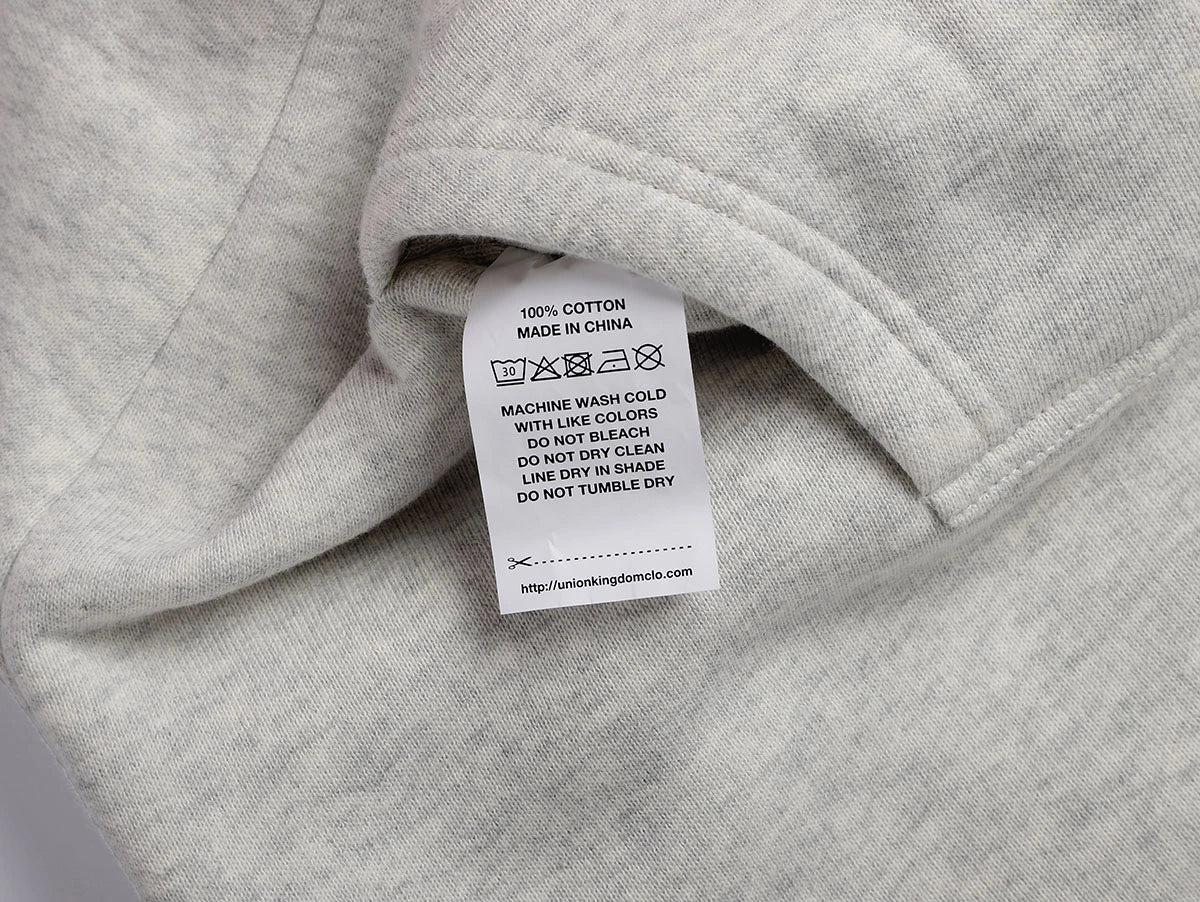 1000 GSM DOUBLE-LAYER 'GRAY' HOODIE