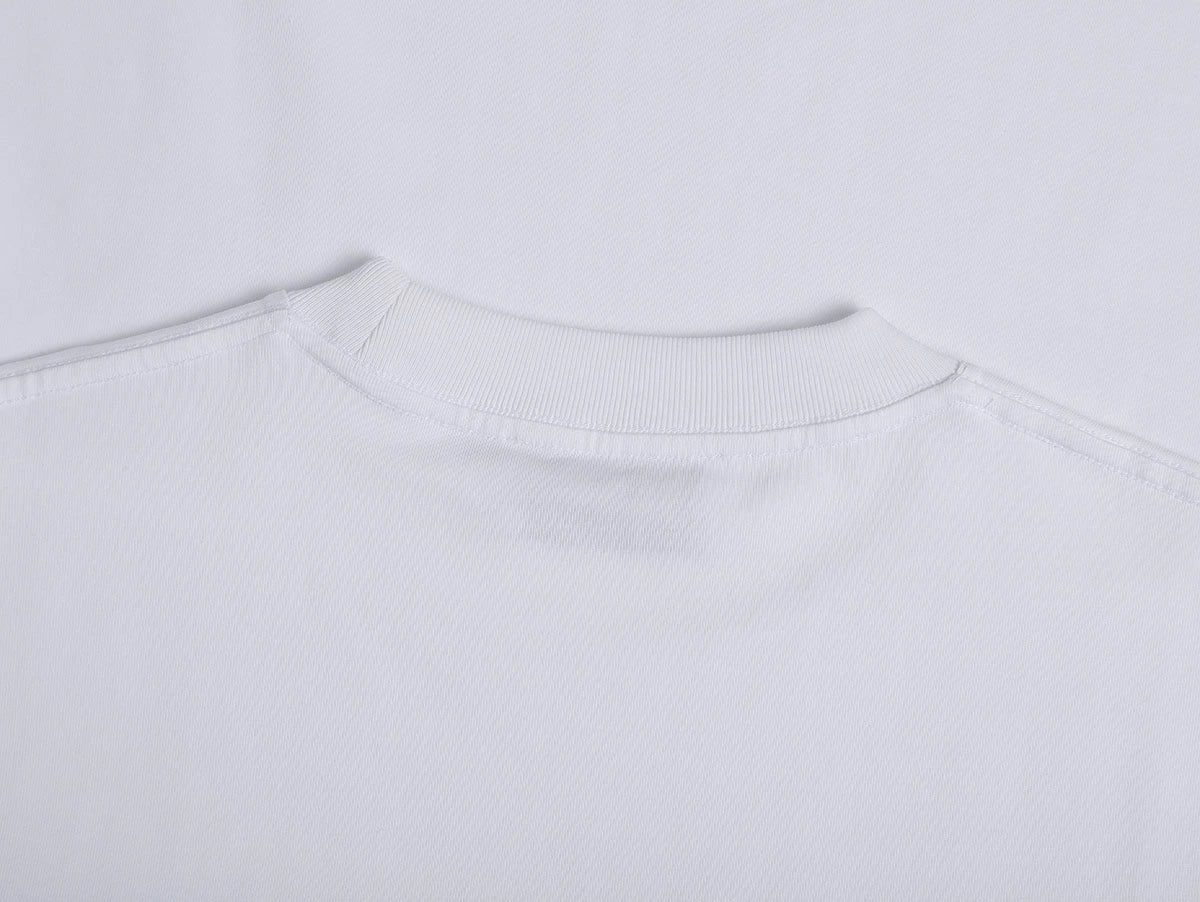 220 GSM LOOSE FIT 'WHITE' T-SHIRT