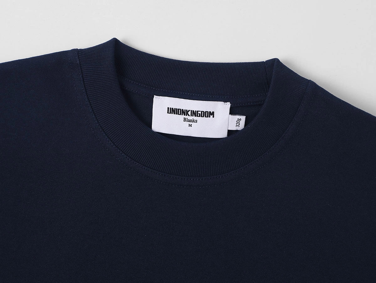 320 GSM LOOSE FIT 'NAVY BLUE' T-SHIRT