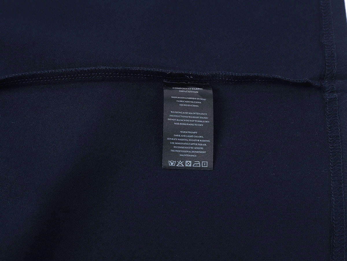 250 GSM LOOSE FIT 'NAVY BLUE' T-SHIRT