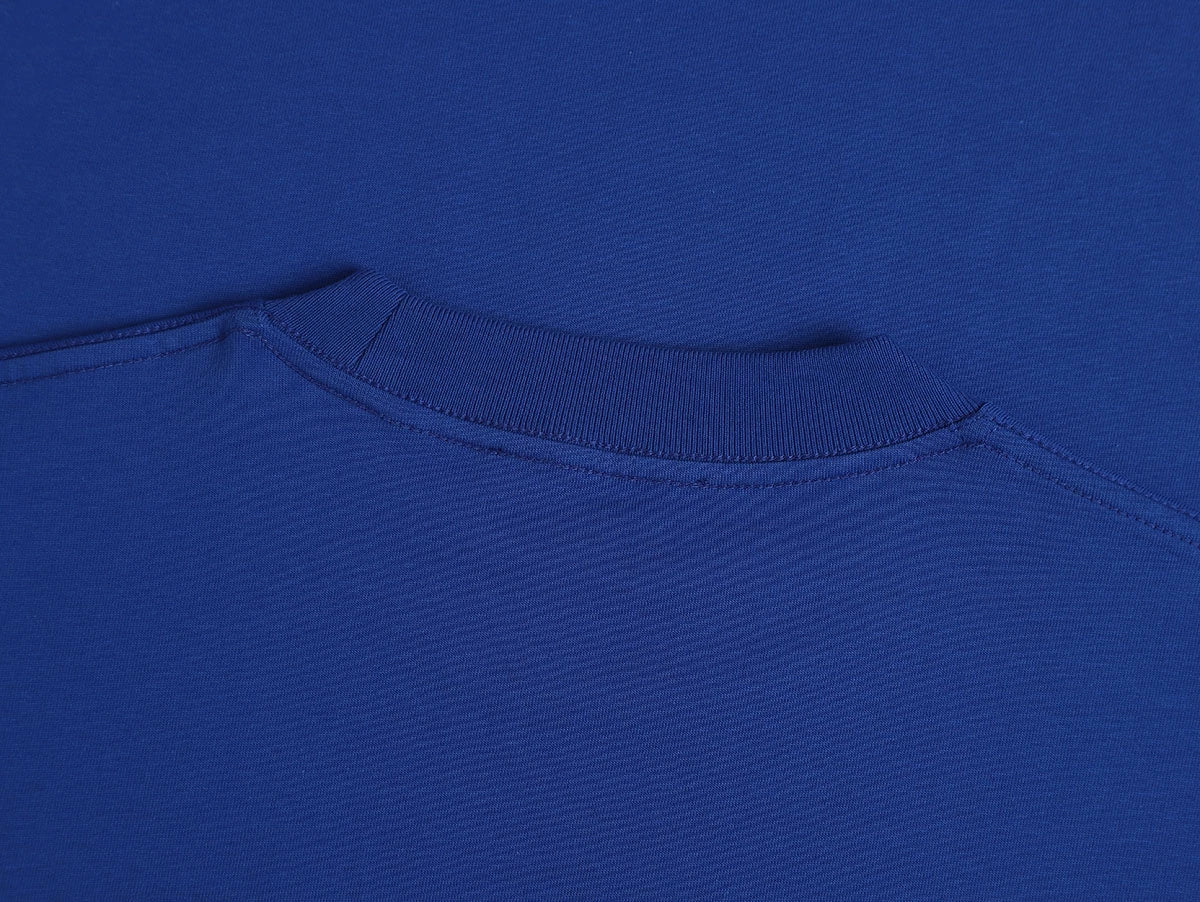 320 GSM LOOSE FIT 'CHEMICAL BLUE' T-SHIRT