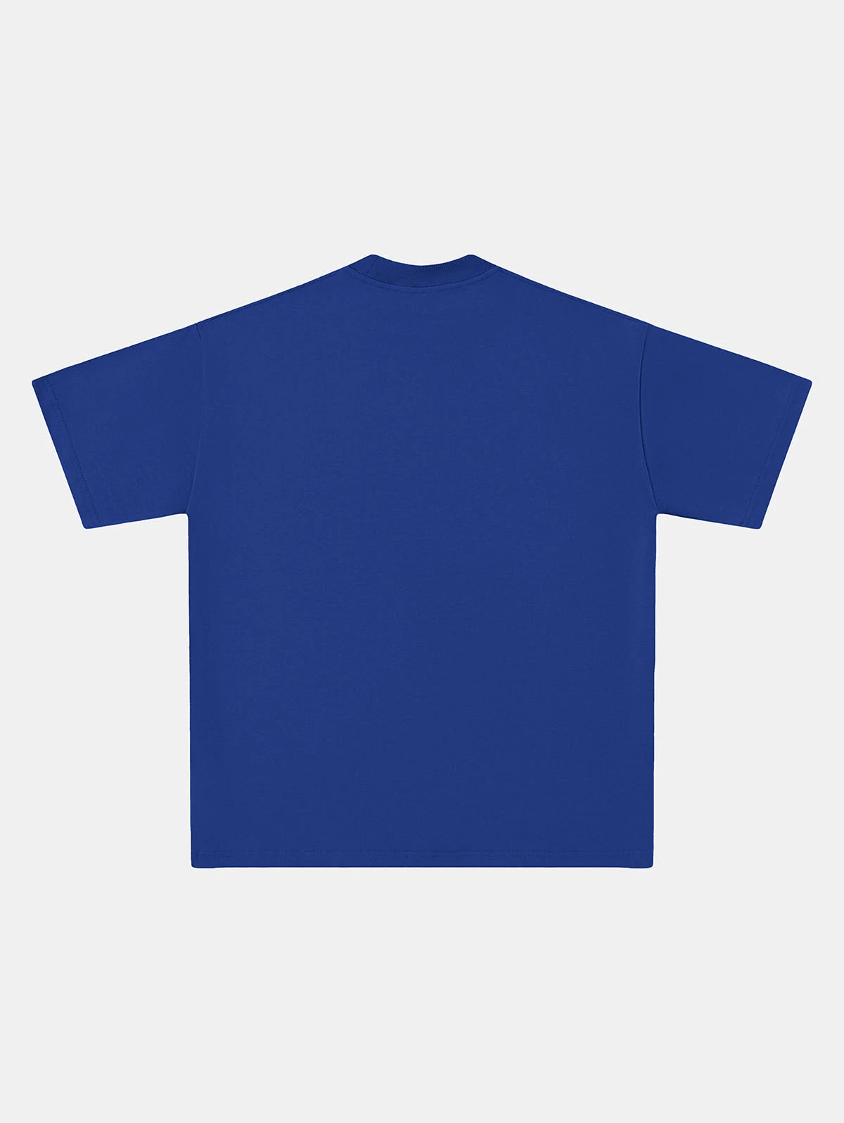 320 GSM LOOSE FIT 'CHEMICAL BLUE' T-SHIRT