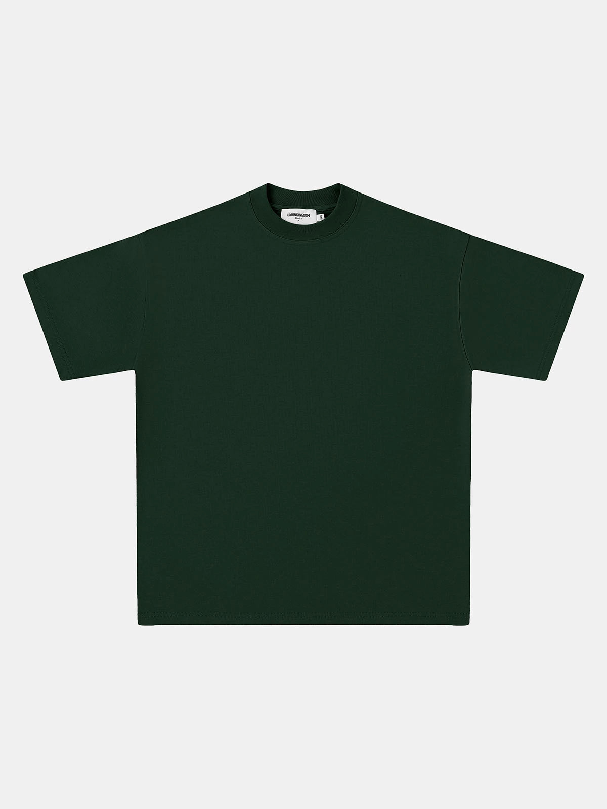 280 GSM LOOSE FIT 'DARK GREEN' T-SHIRT