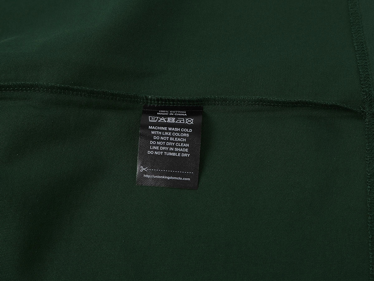 280 GSM LOOSE FIT 'DARK GREEN' T-SHIRT