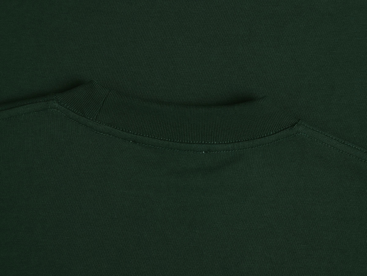 280 GSM LOOSE FIT 'DARK GREEN' T-SHIRT