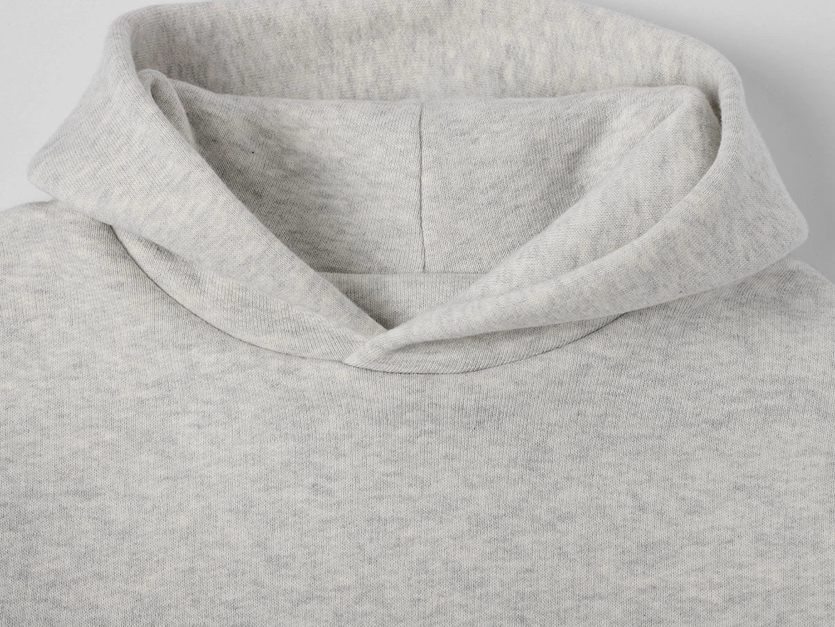 1000 GSM DOUBLE-LAYER 'GRAY' HOODIE