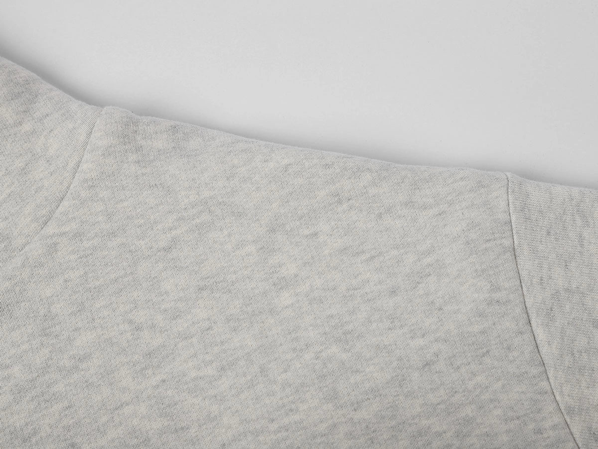 1000 GSM DOUBLE-LAYER 'GRAY' HOODIE