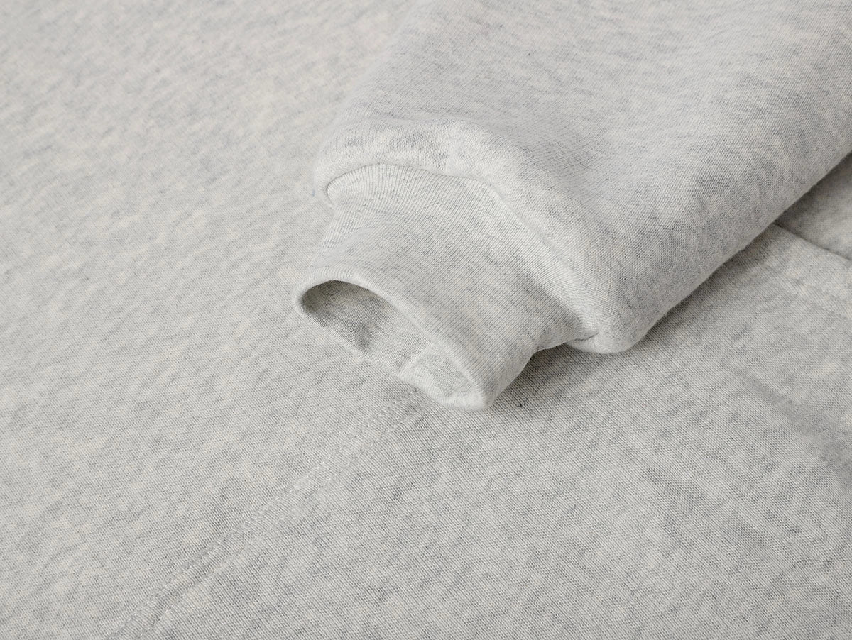 1000 GSM DOUBLE-LAYER 'GRAY' HOODIE