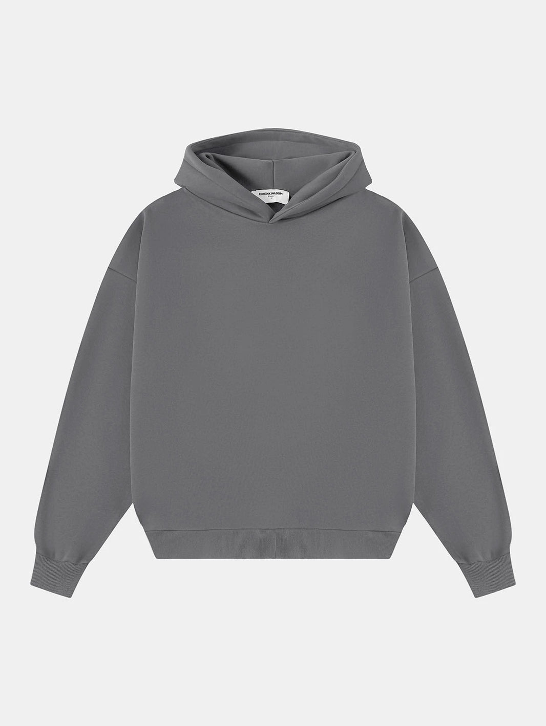 500 GSM  BOXY CROPPED 'STONE' HOODIE