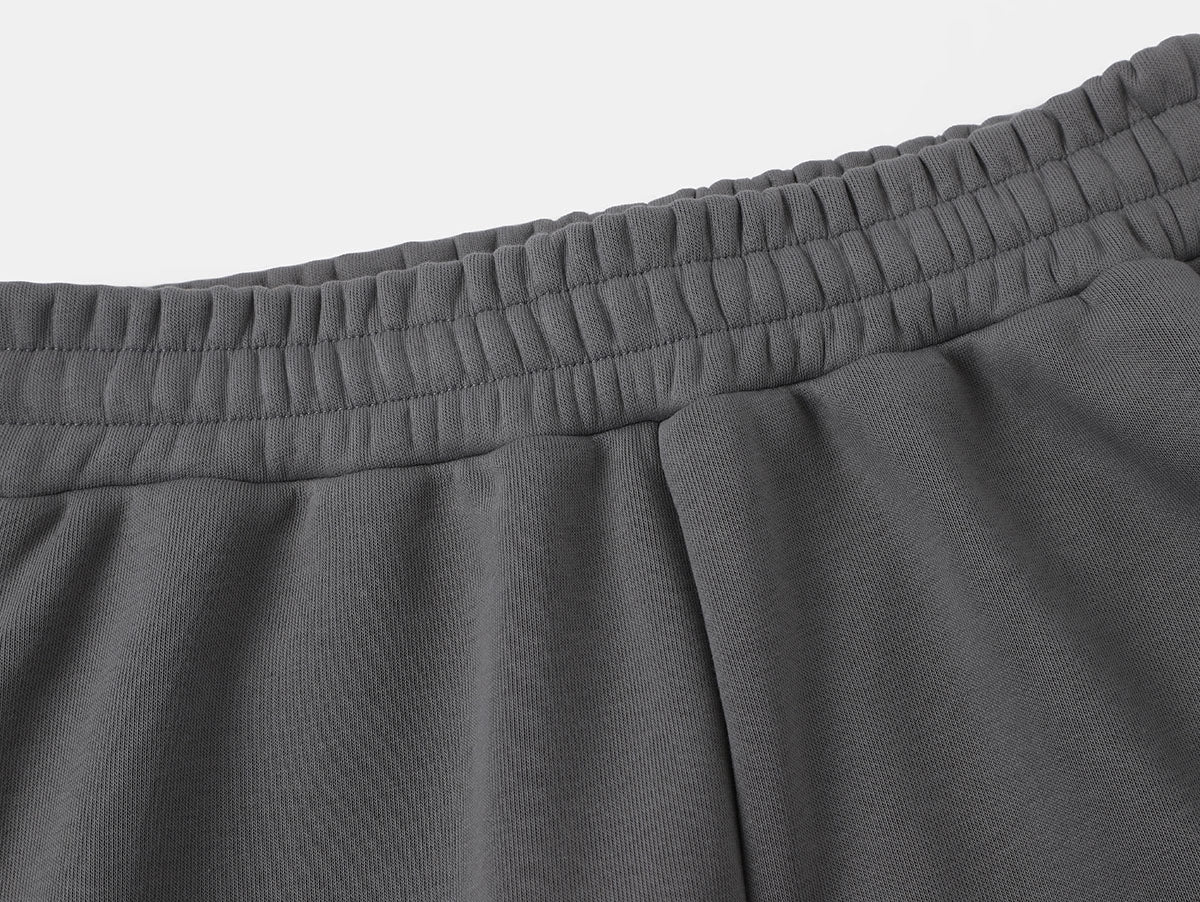 500 GSM LOOSE FIT WIDE LEG 'STONE' SWEATPANT