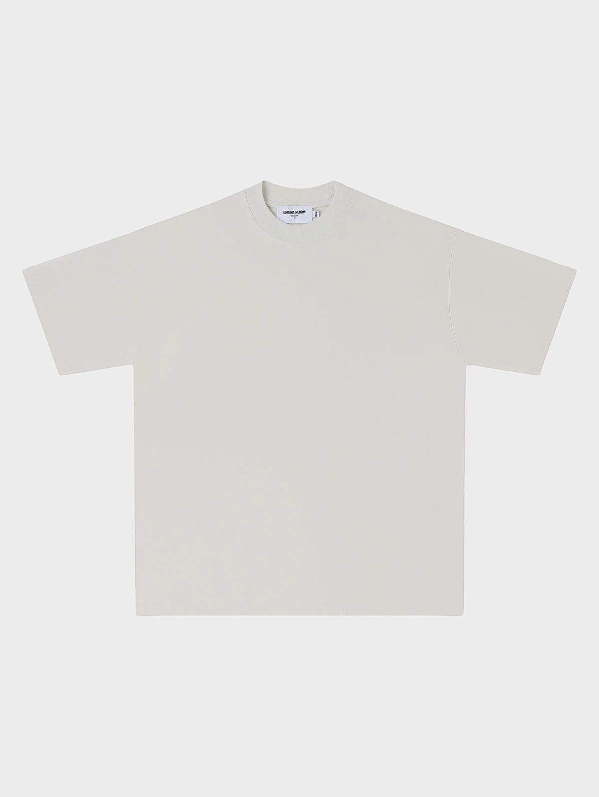 250 GSM LOOSE FIT 'SLIVER WHITE' T-SHIRT