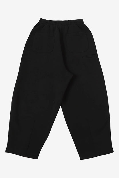520 GSM COZY BAGGY 'BLACK'  STRAIGHT PANTS