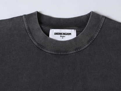 250 GSM LOOSE FIT 'WASH GRAY' T-SHIRT