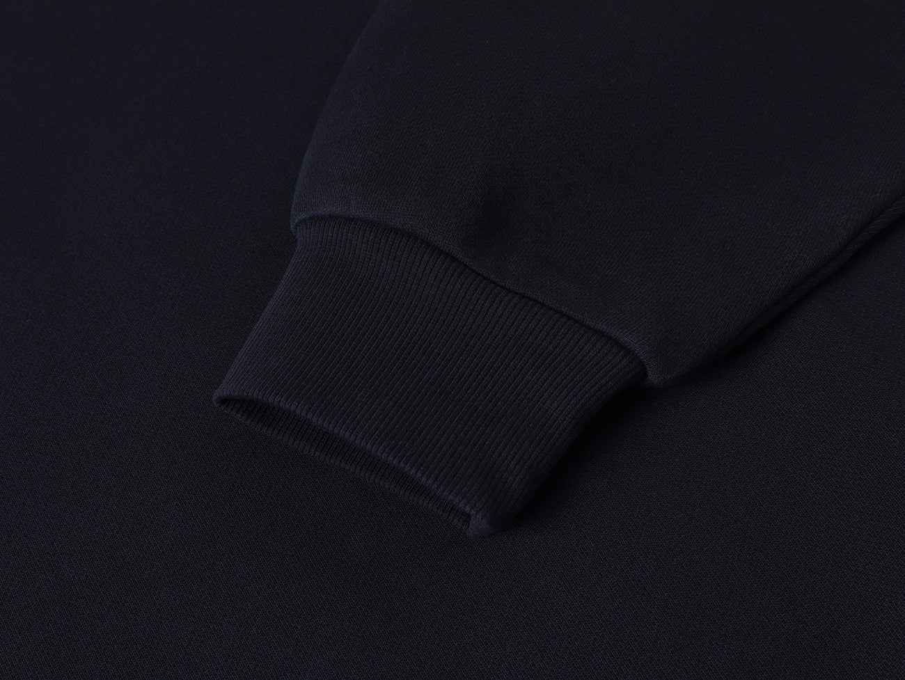 630 GSM BOXY CROPPED FIT 'NAVY BLUE' CREWNECK
