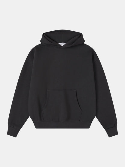520 GSM BOXY CROPPED FIT 'DARK GRAY' HOODIE