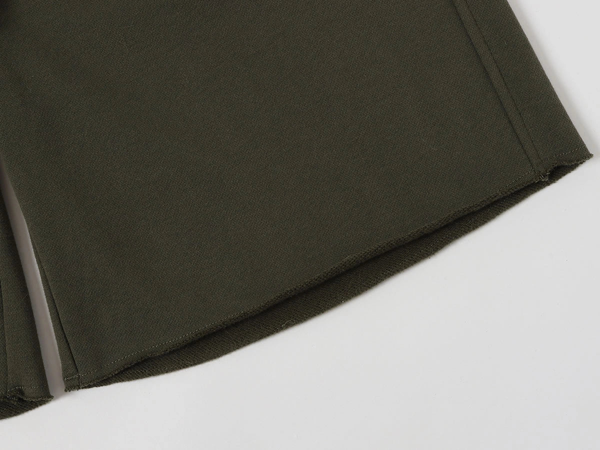 360 GSM Cloud Feeling 'Olive' Shorts - Comfortable and Stylish