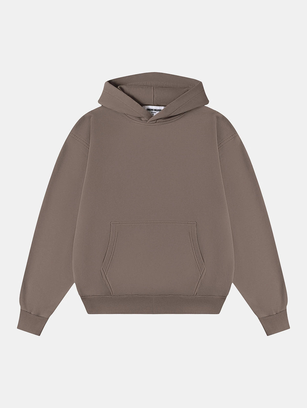 420 GSM CROPPED FIT 'KHAKI' HOODIE