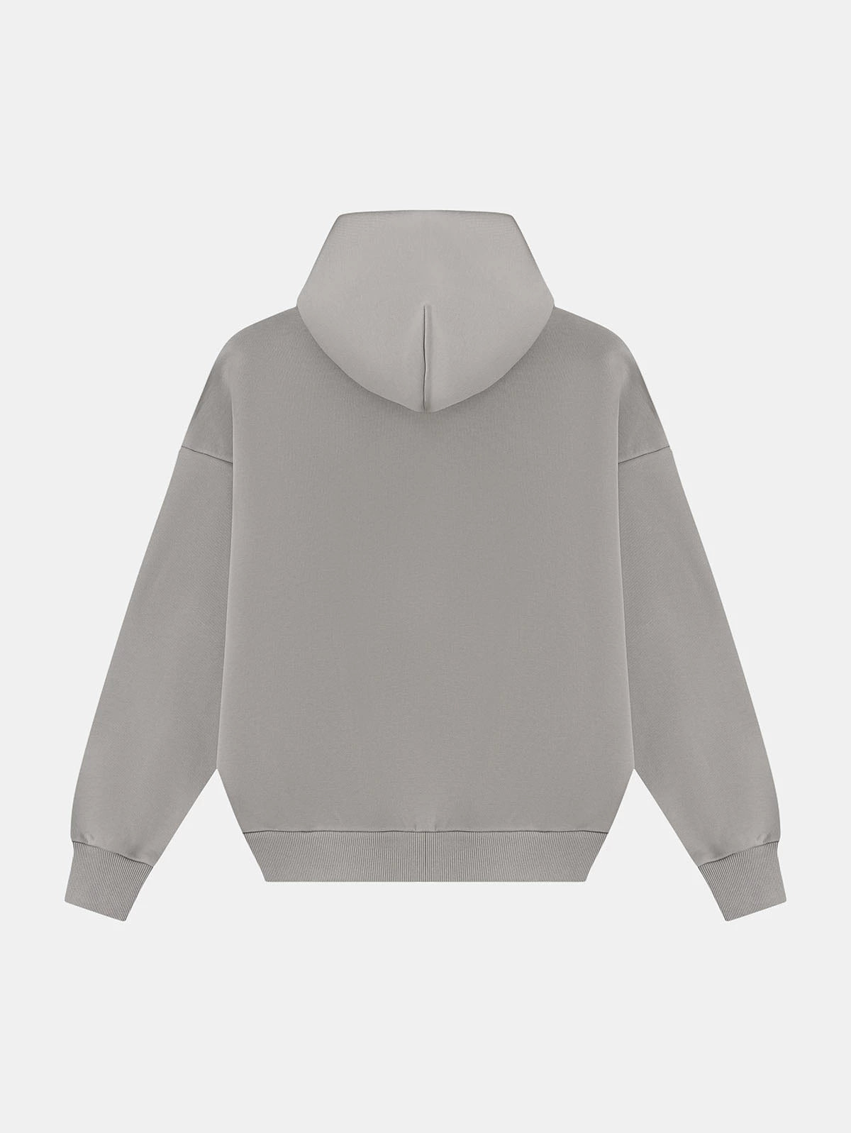 630 GSM BOXY CROPPED FIT 'SMOKE' HOODIE