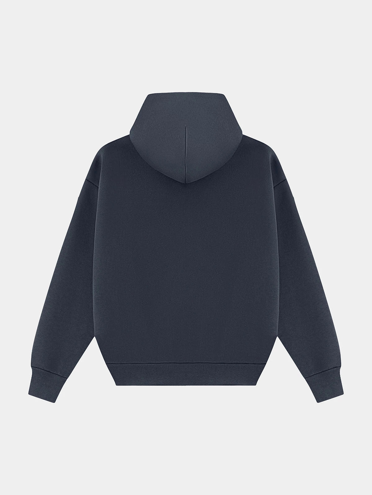 630 GSM BOXY CROPPED FIT 'STONE COAL' HOODIE
