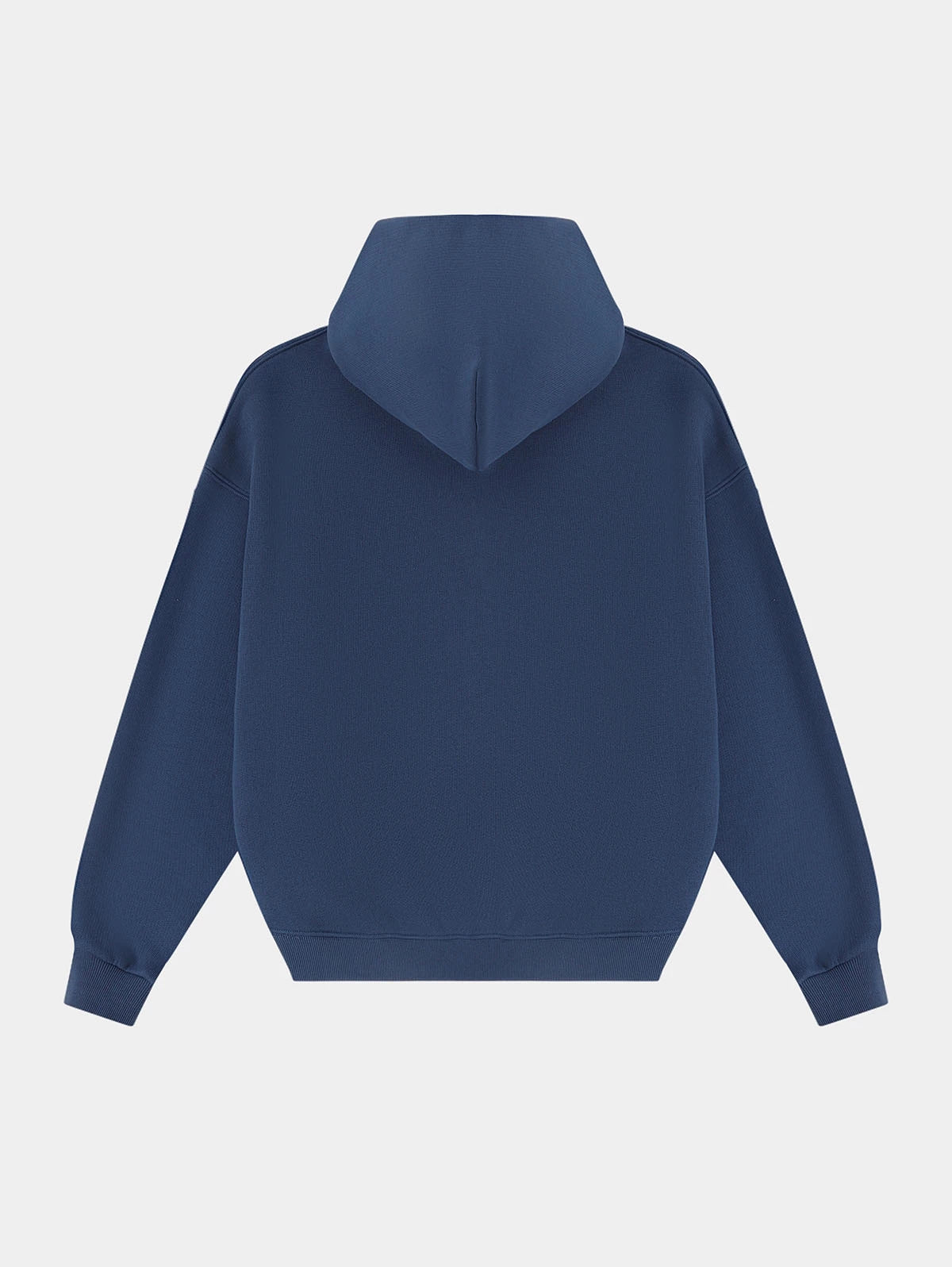 450 GSM CROPPED FIT 'DENIM BLUE' HOODIE