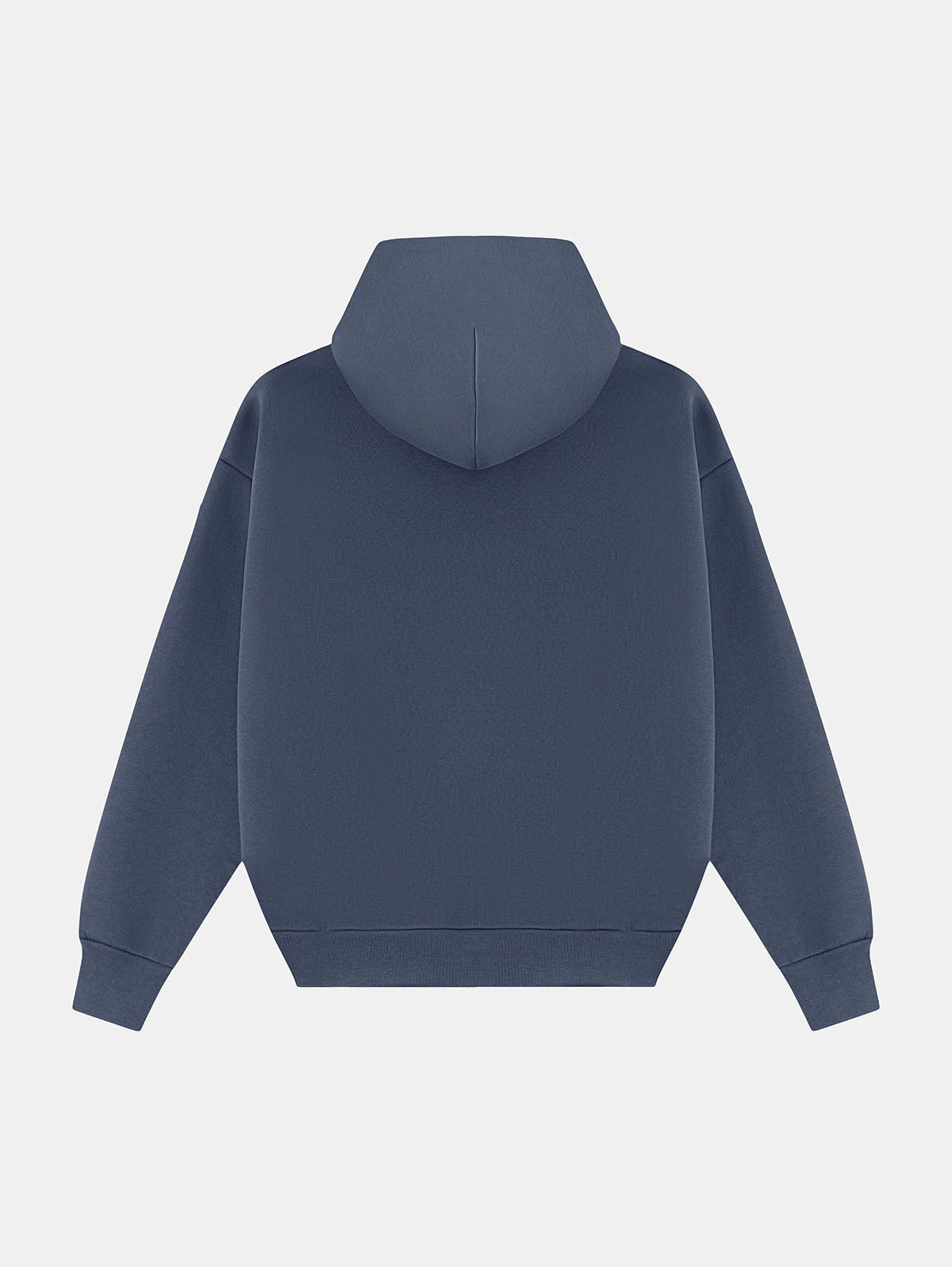 630 GSM BXOY CROPPED FIT 'GRAY BULE' HOODIE