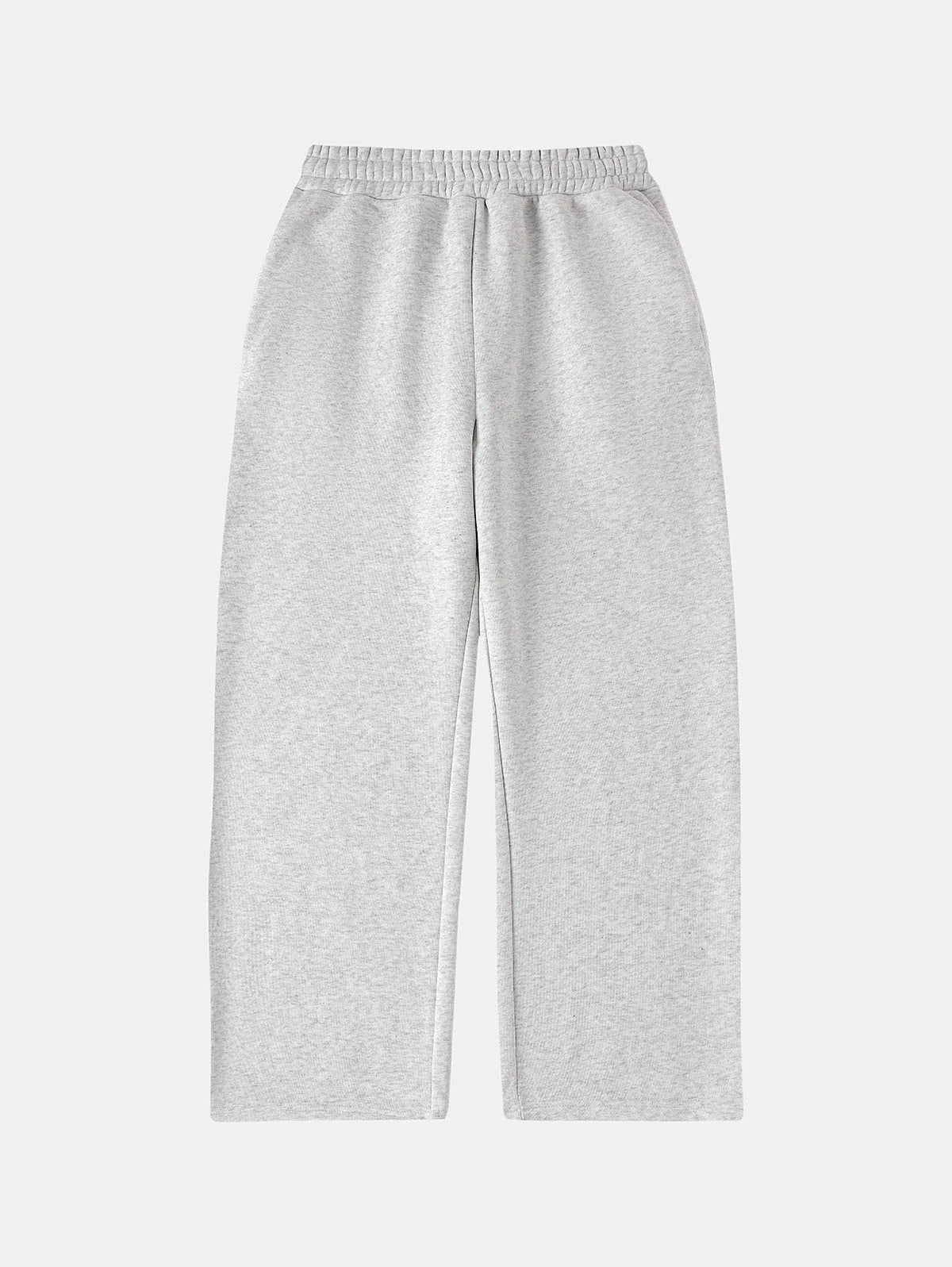 500 GSM LOOSE FIT WIDE LEG 'LIGHT FLOWER GRAY' SWEATPANT