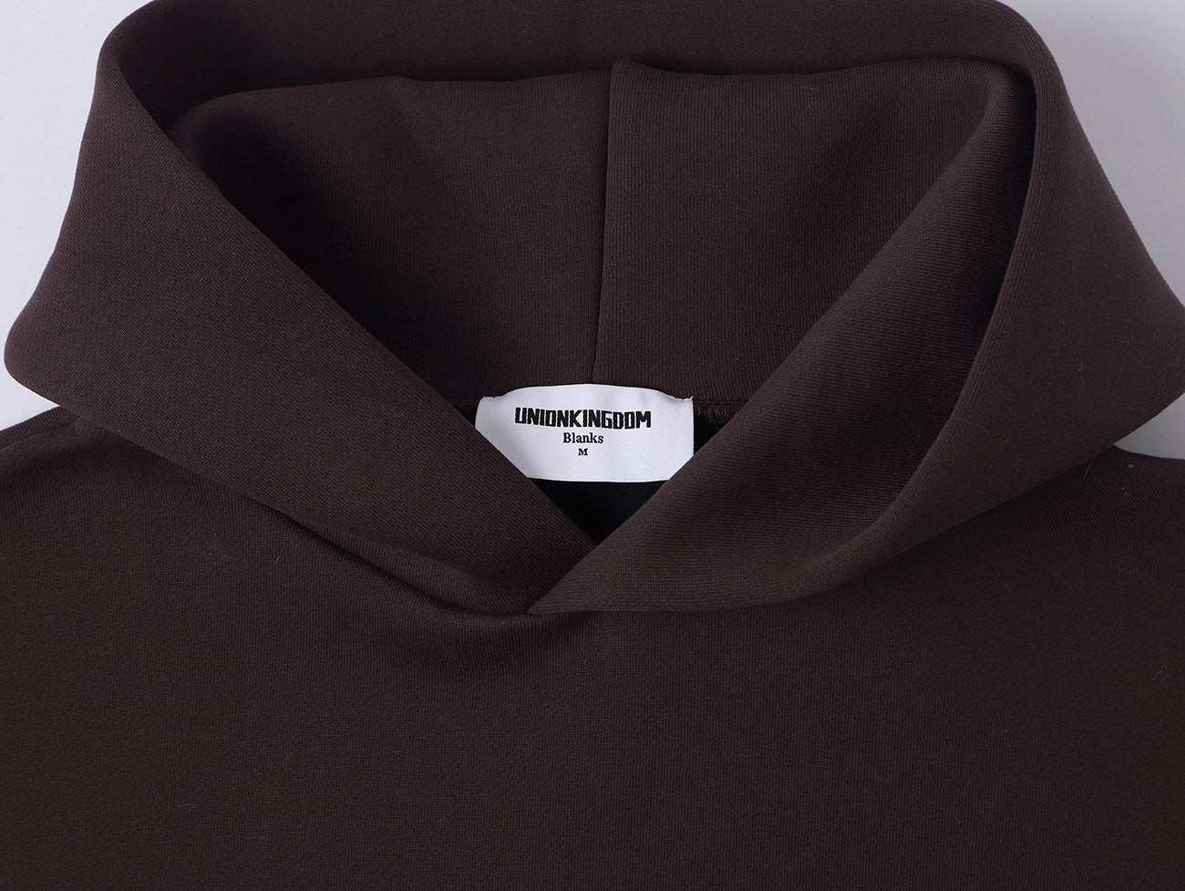 630 GSM BOXY CROPPED FIT 'COFFEE' HOODIE