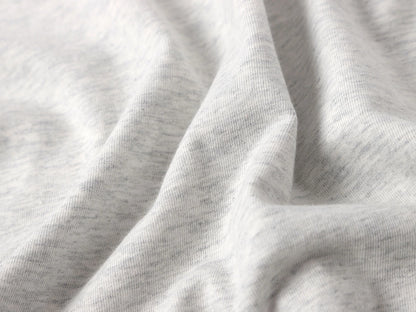 220 GSM LOOSE FIT 'LIGHT FLOWER GRAY' T-SHIRT