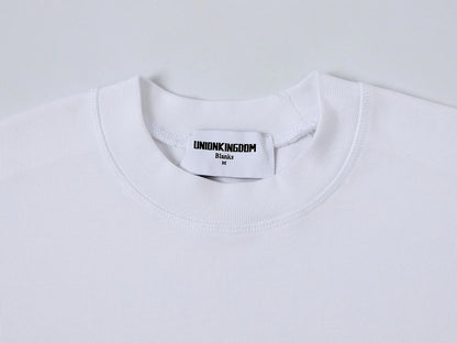 400 GSM BOXY CROPPED FIT 'WHTIE' T-SHIRT