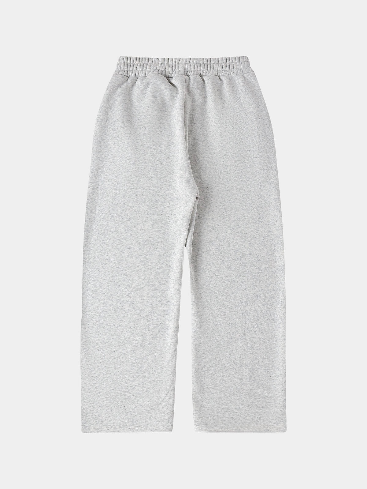 500 GSM LOOSE FIT WIDE LEG 'LIGHT FLOWER GRAY' SWEATPANT
