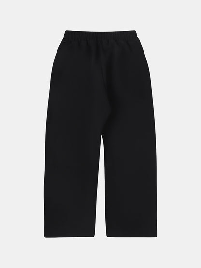 630 GSM LOOSE FIT 'BLACK' PANTS